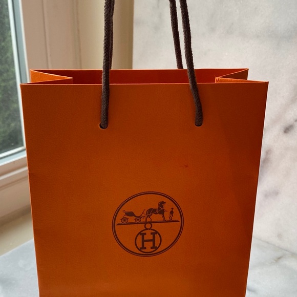 Hermes Small size paper shopping bag - Picture 3 of 7